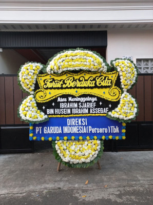 Papan Bunga Duka di Sepang